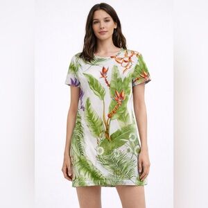 Jim Thompson Tropical Floral Mini Dress | Resort Jungle Summer